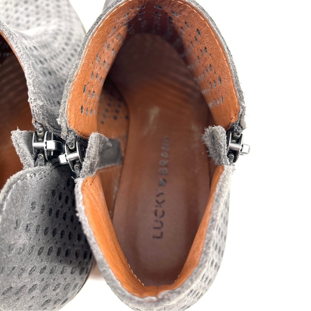 Lucky Brand Basel Ankle Booties Womens Size 6M - Picture 7 of 9